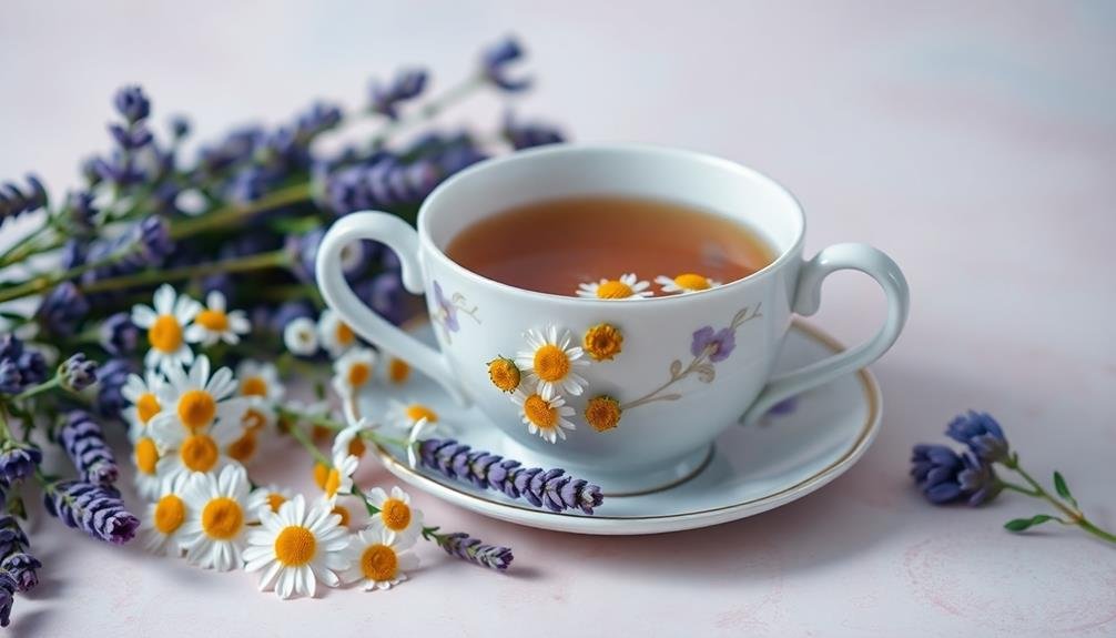 soothing herbal tea combination