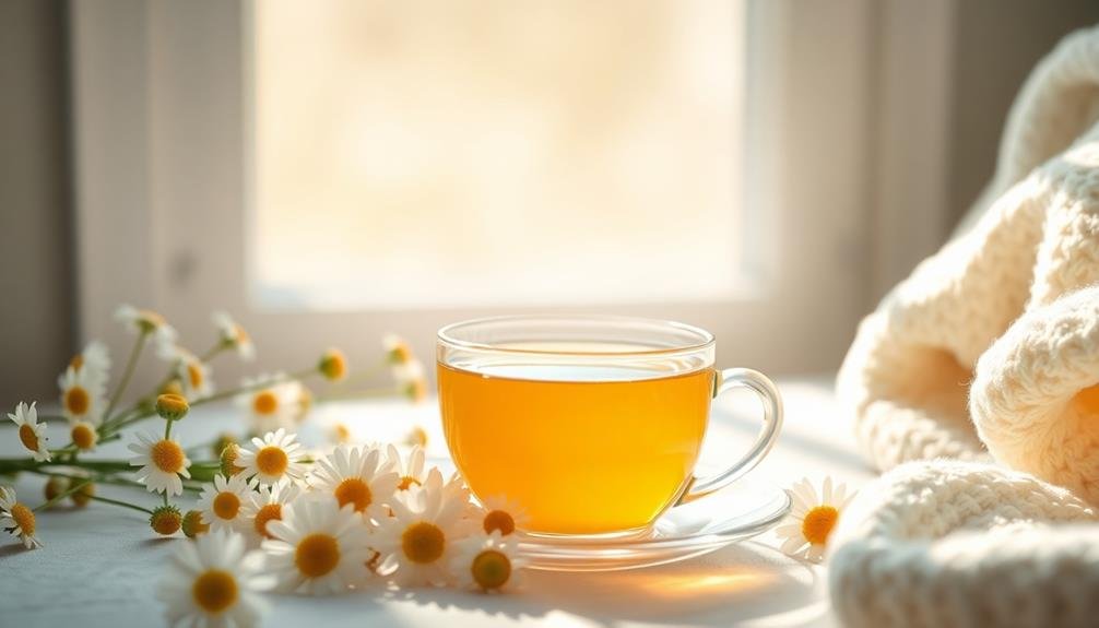 soothing herbal tea experience