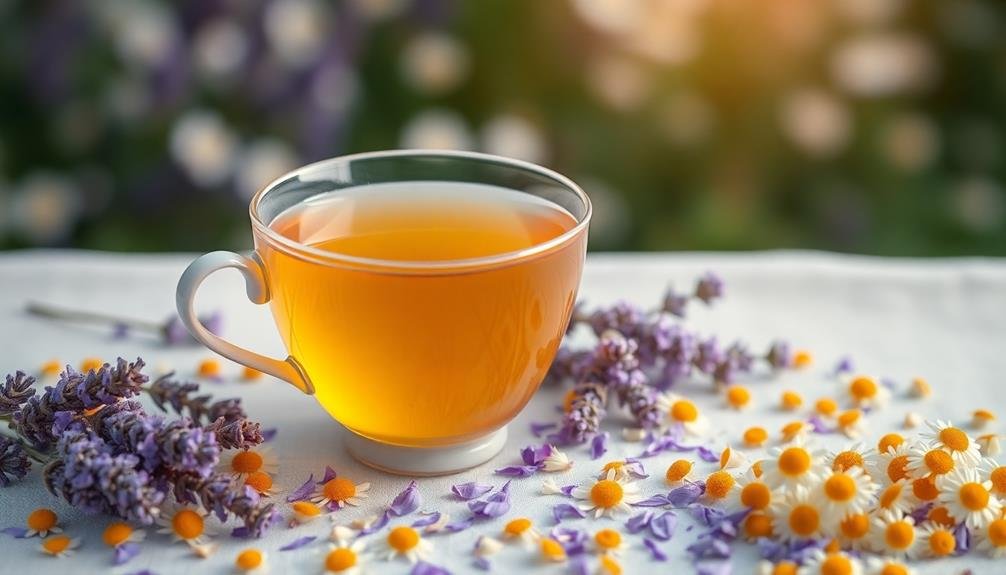 soothing herbal tea fusion