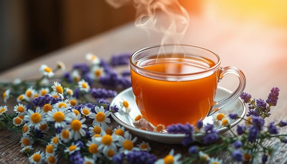 soothing herbal tea mix