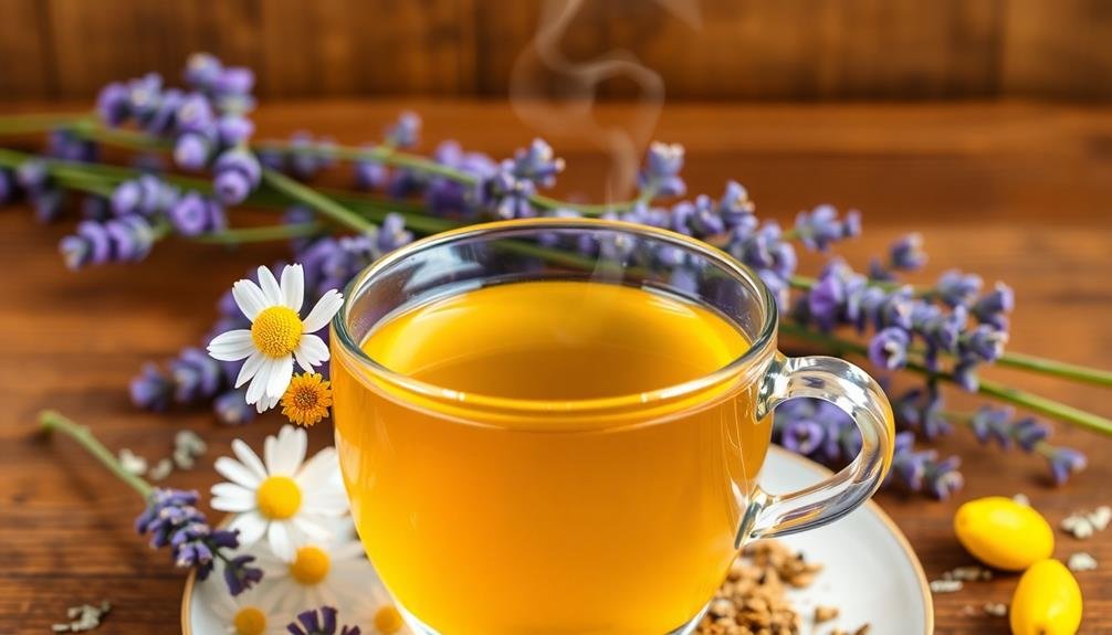 soothing herbal tea mix