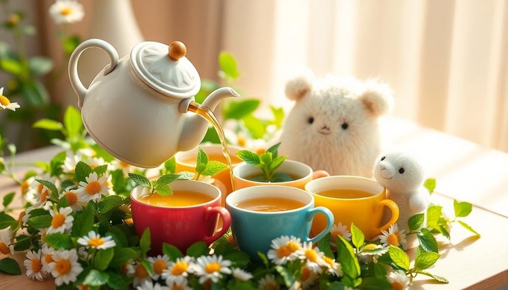 soothing mint herbal blend
