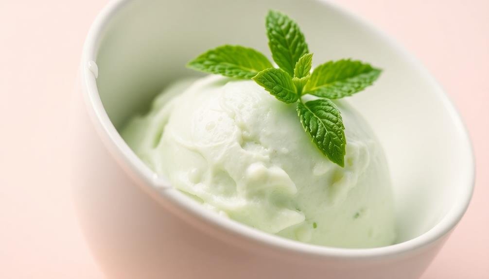 spearmint tea ice cream tips