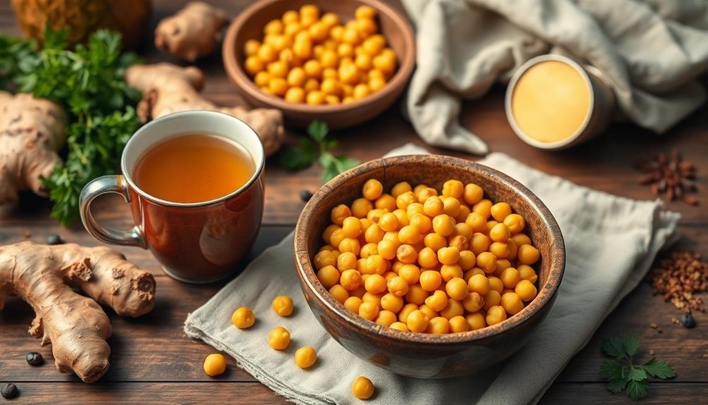 spiced beverage and snack