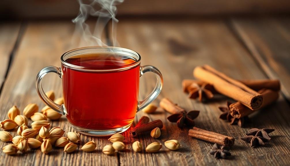 spiced herbal digestive aid