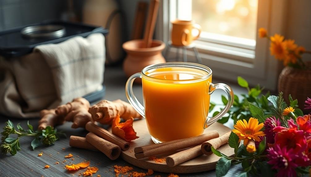 spiced herbal tea blend
