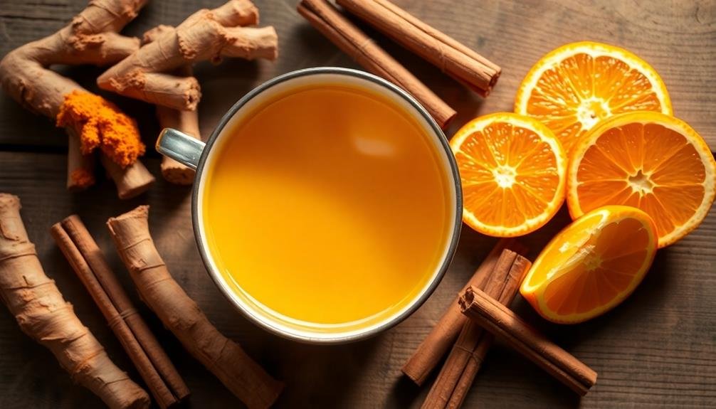 spiced herbal tea blend