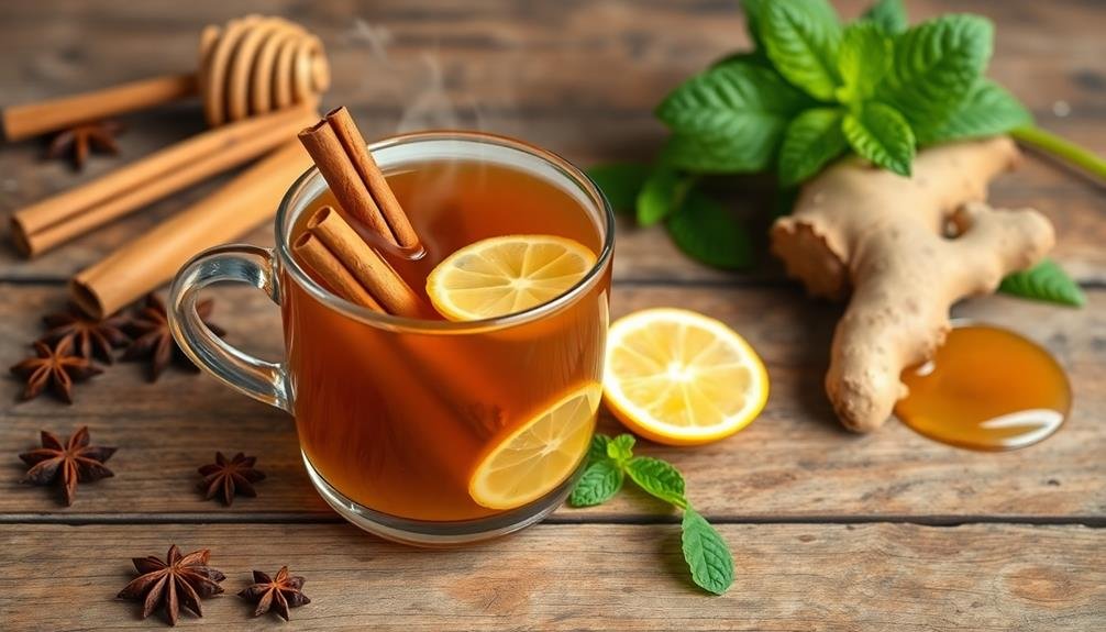 spiced herbal tea mix