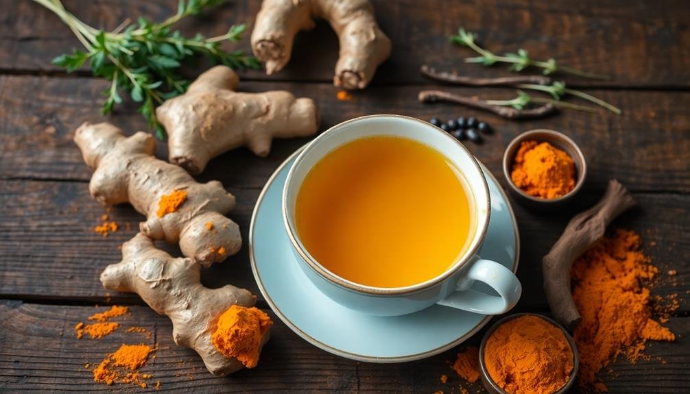 spiced herbal wellness beverage