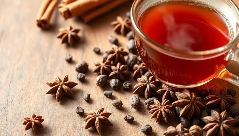 spicy aromatic dried fruit