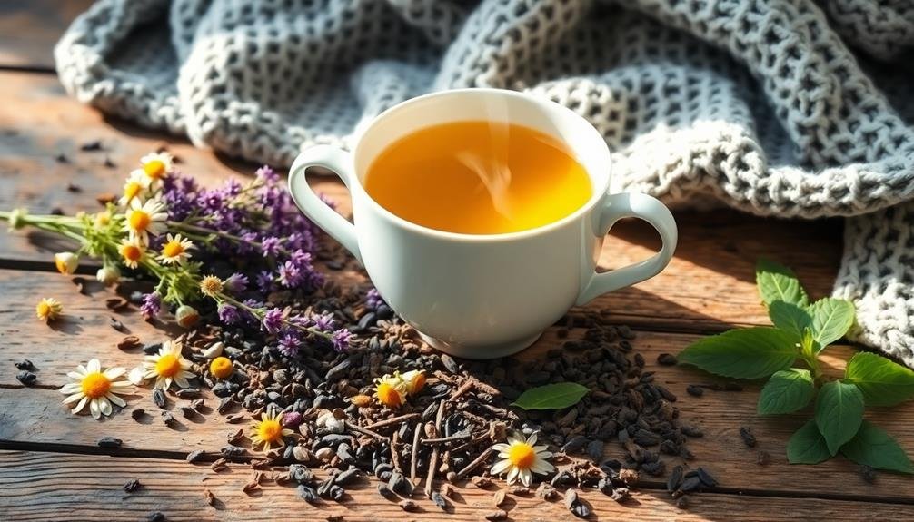 stress busting herbal tea blends
