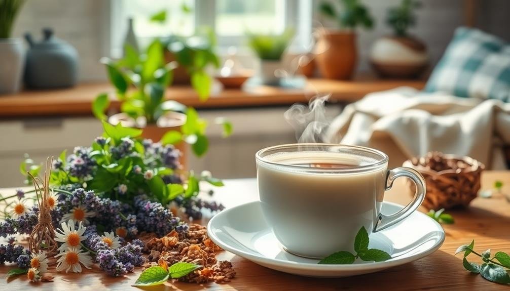 stress relieving herbal tea blends