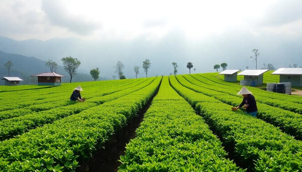 sustainable herbal tea manufacturing
