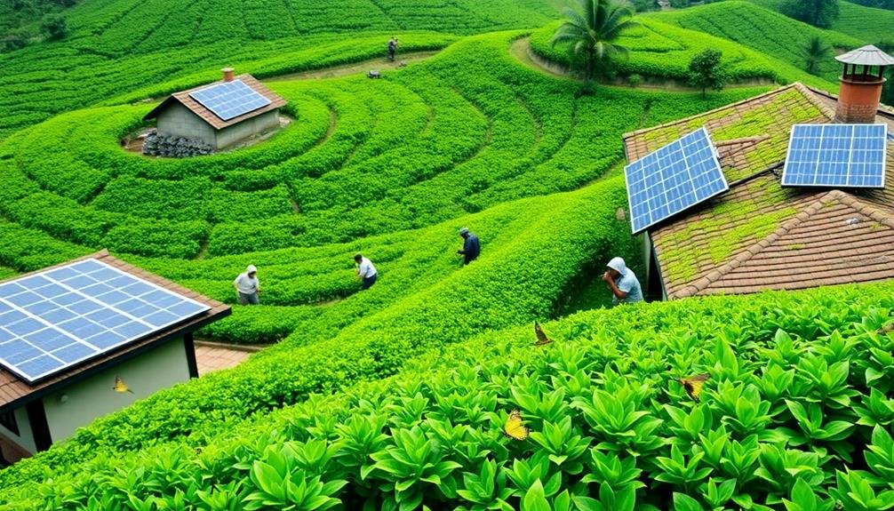 sustainable organic tea cultivation