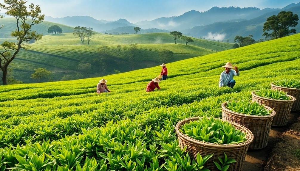 sustainable tea harvesting guide