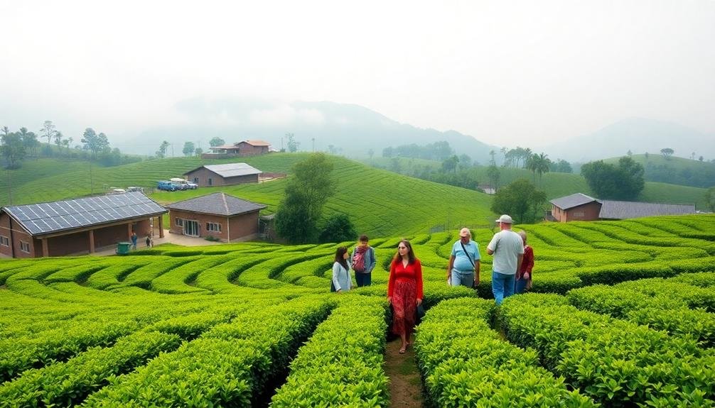 sustainable travel through tea
