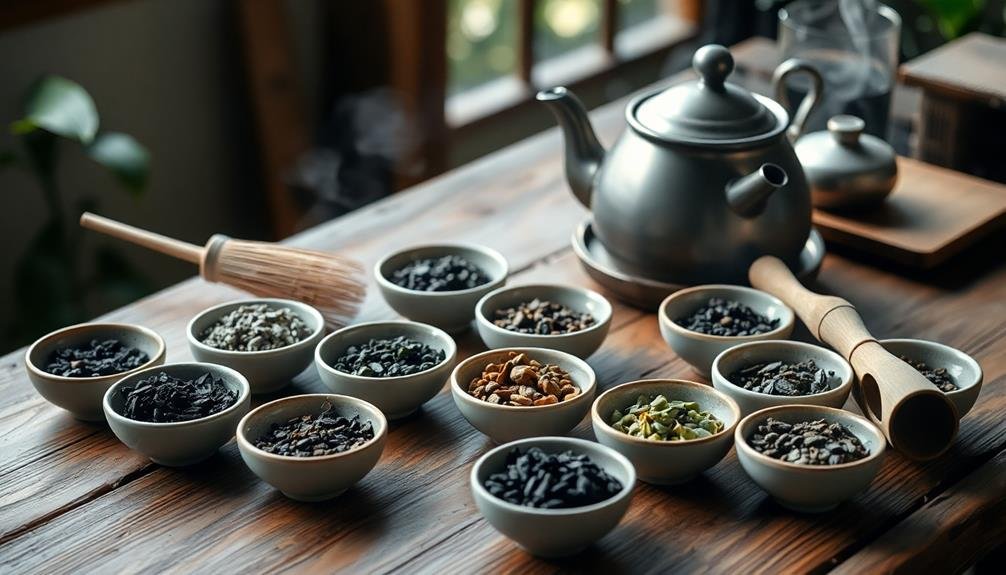 tea meditation practices emphasized