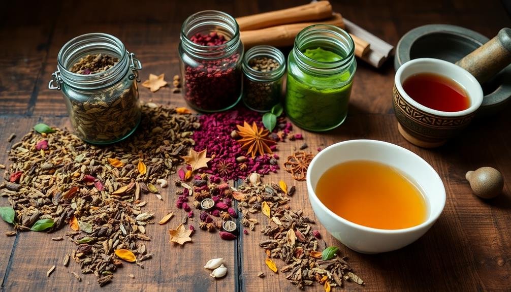 tea mixture flavor analysis