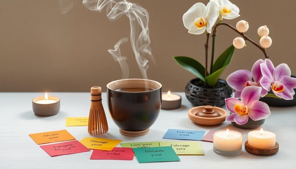 tea rituals with cards