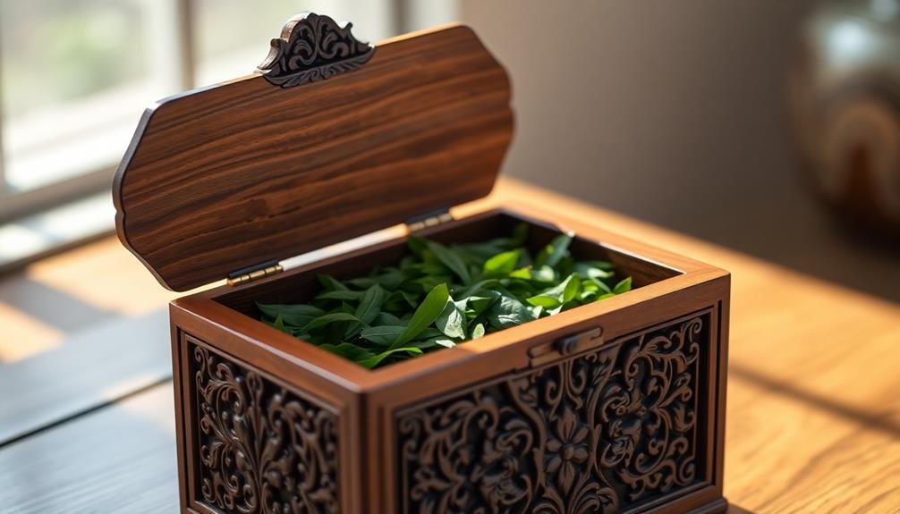 tea storage canister design