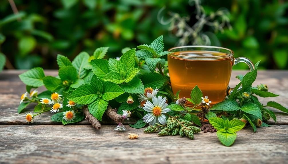 top foraged healing herbs