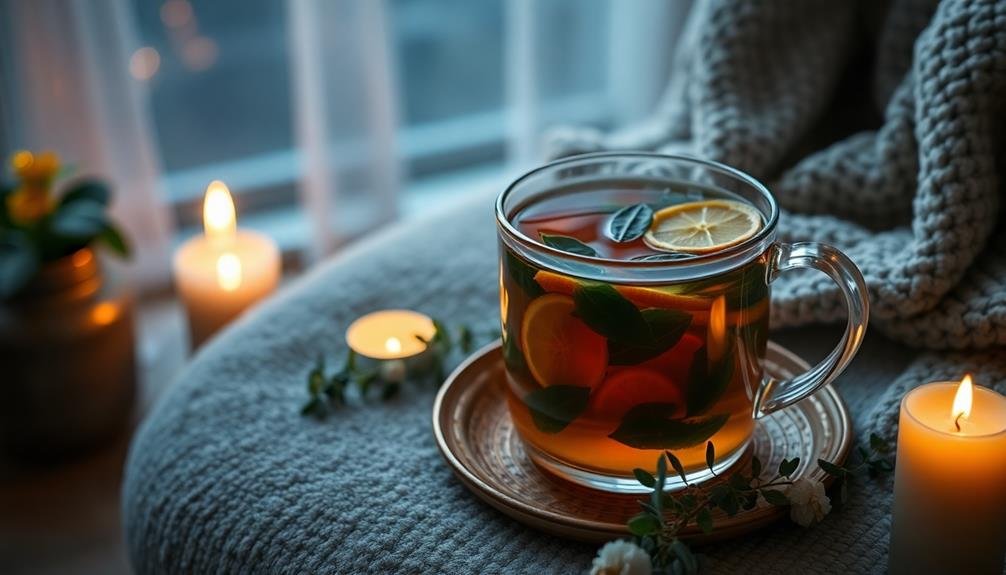 tulsi ginger relaxation blend