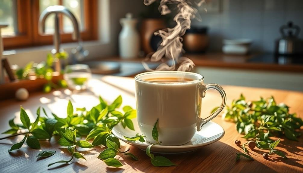 tulsi tea aromatherapy benefits
