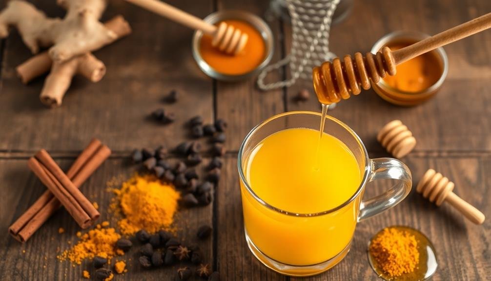 turmeric infused dairy beverage recipe