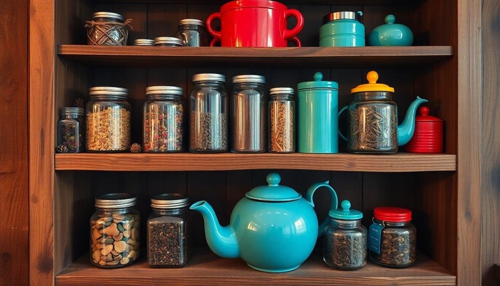 upcycled containers for tea