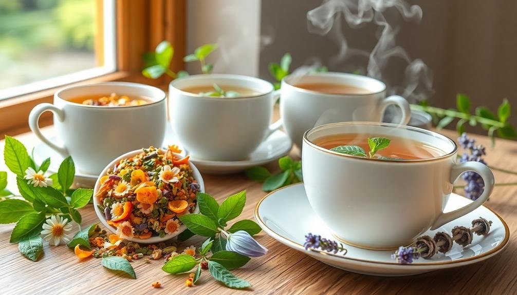 uplifting herbal tea blends