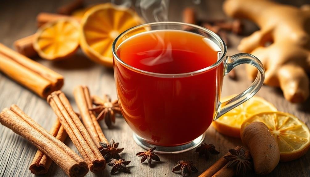warm spiced herbal infusion