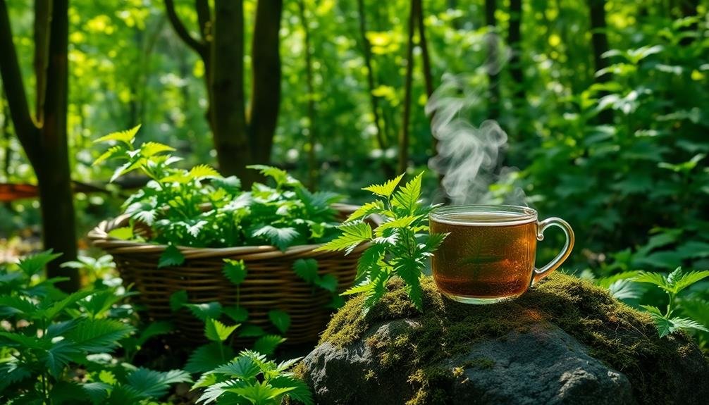 wild nettle leaf tea