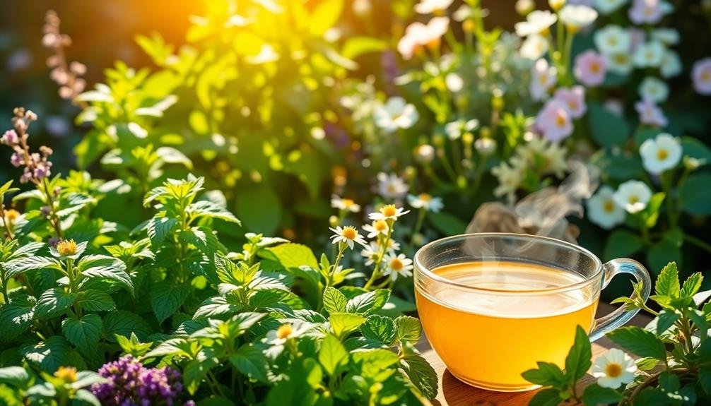 year round herbal tea cultivation
