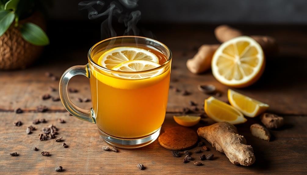 zesty ginger lemon blend