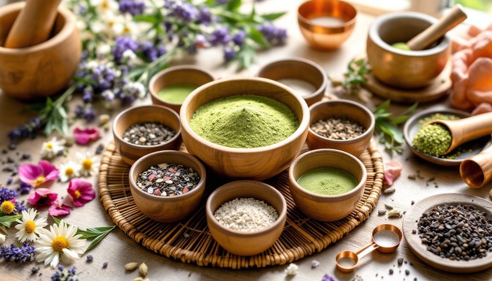 master herbalists tea blending sets