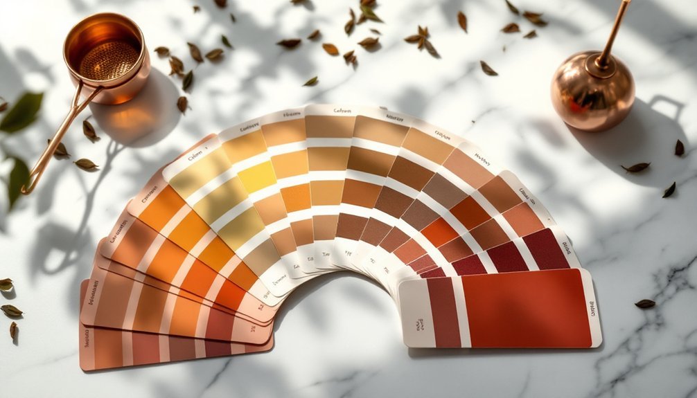 tea blend color guide
