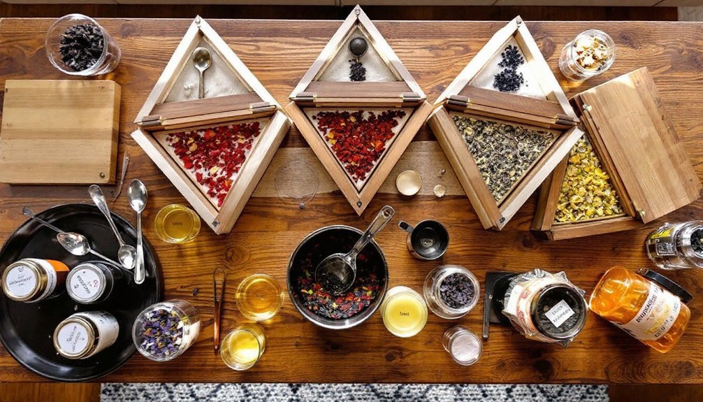 tea blending workshop kits