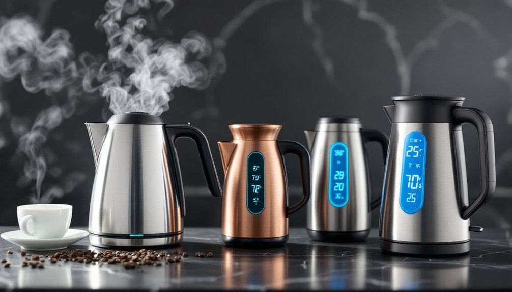 temperature control tea kettles