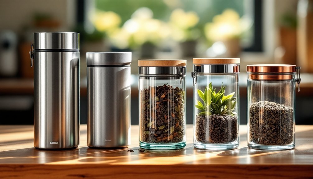 top airtight tea containers