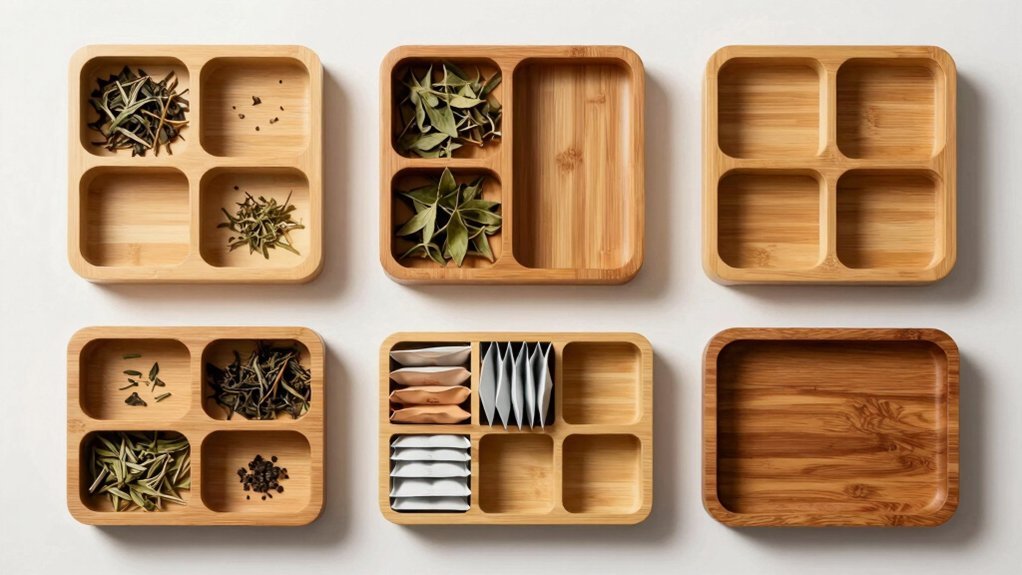 7 Best Bamboo Trays for Organizing Herbal Tea in 2026